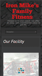 Mobile Screenshot of ironmikesgym.com