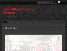 Tablet Screenshot of ironmikesgym.com